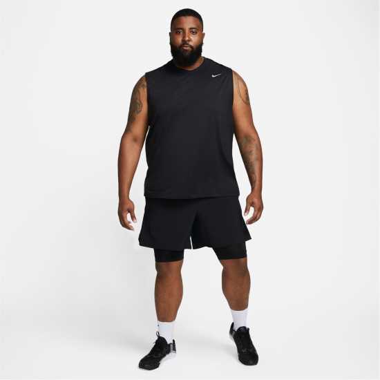 Nike Dri-FIT Unlimited Men's 7 2-in-1 Woven Fitness Shorts  Мъжко облекло за едри хора