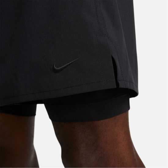 Nike Dri-FIT Unlimited Men's 7 2-in-1 Woven Fitness Shorts  Мъжко облекло за едри хора