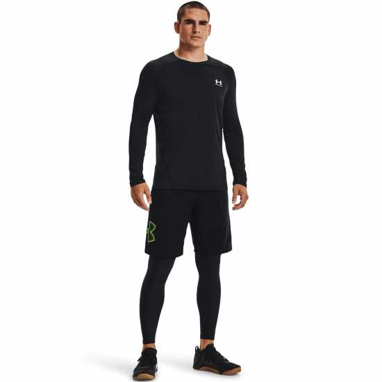 Under Armour Мъжки Шорти Tech Graphics Shorts Mens Черно Мъжки къси панталони