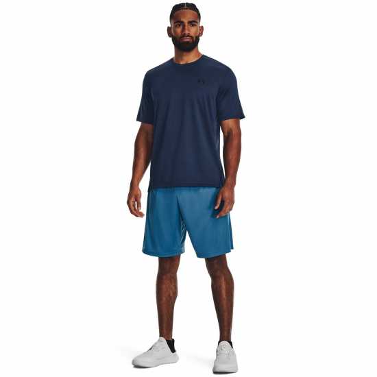 Under Armour Мъжки Шорти Tech Graphics Shorts Mens Синьо Мъжко облекло за едри хора