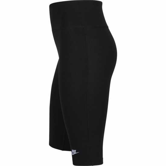 Sportswear Big Kids' (girls') Bike Shorts Black/White Детски къси панталони