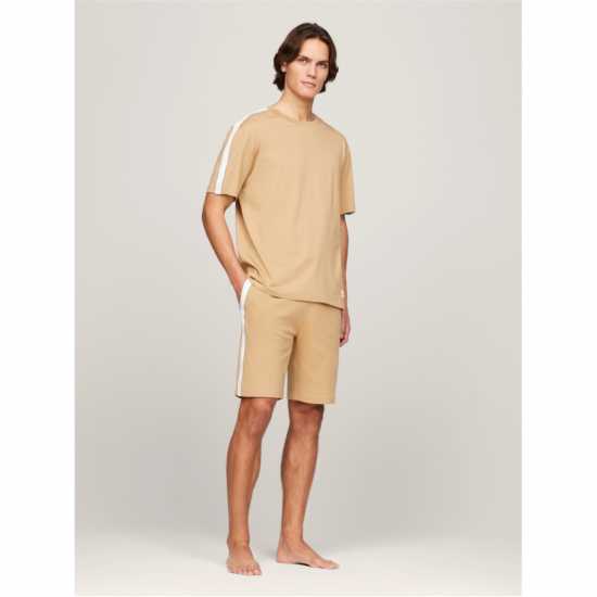 Tommy Hilfiger Мъжки Шорти Drawstring Waist Shorts Mens Хаки RBL Мъжки къси панталони