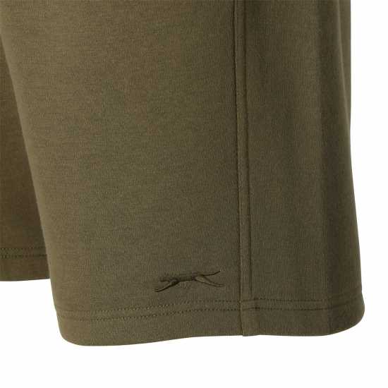 Slazenger Мъжки Шорти Полар Fleece Shorts Mens Хаки Мъжки къси панталони