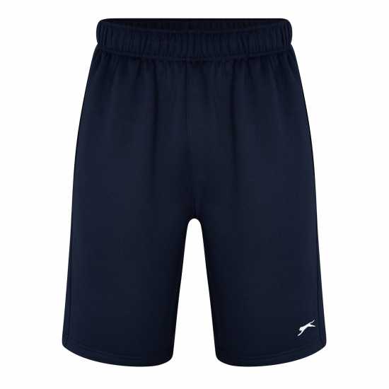 Slazenger Мъжки Шорти Полар Fleece Shorts Mens Морска синьо Мъжко облекло за едри хора