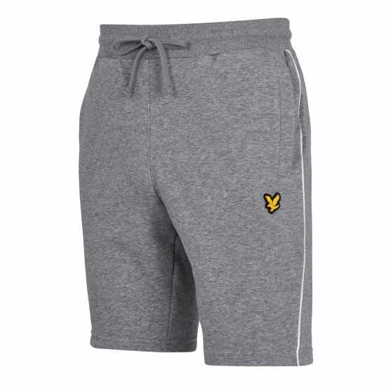 Lyle And Scott Sport Sport Piping Shorts Сиво T28 Мъжко облекло за едри хора