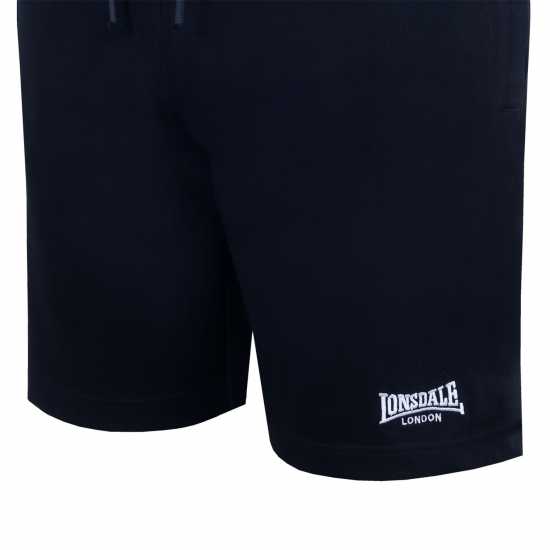 Lonsdale Jersey Lounge Shorts Черно Мъжки къси панталони