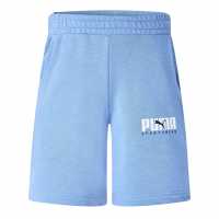 Puma Key Graphic Sweat Short 8 Jogger Mens Зен Син 