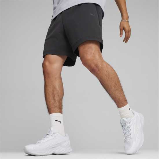 Puma Pumatech Shorts 6 Wv Jogger Short Mens Черно Пума 