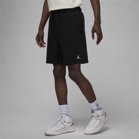 Nike Air Jordan Ess Flc Short Sn53 Черно/Бяло 