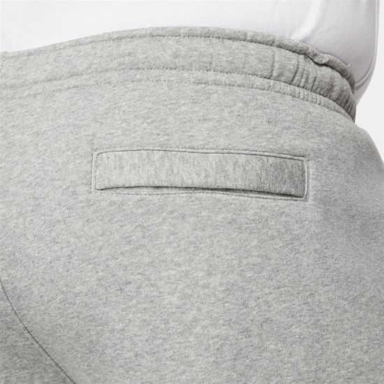 Nike Sportswear Club Men's Graphic Shorts Dk Grey/White Мъжко облекло за едри хора