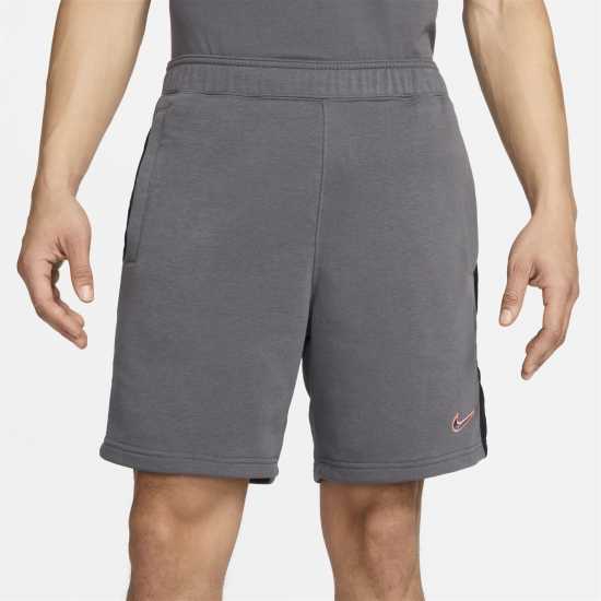 Nike Nsw Terry Short Желязно сиво/черно Мъжки къси панталони