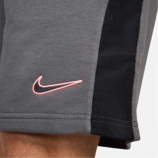 Nike Nsw Terry Short Желязно сиво/черно Мъжки къси панталони