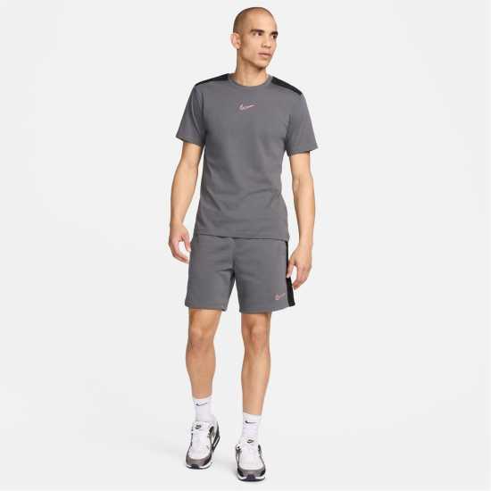 Nike Nsw Terry Short Желязно сиво/черно Мъжки къси панталони