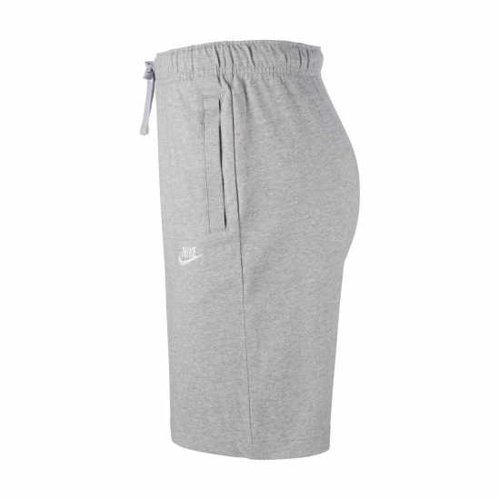 Nike Sportswear Club Men's Shorts Grey Heather Мъжко облекло за едри хора