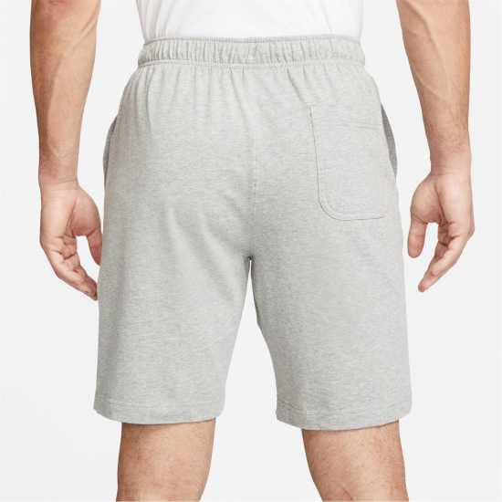 Nike Sportswear Club Men's Shorts Grey Heather Мъжко облекло за едри хора