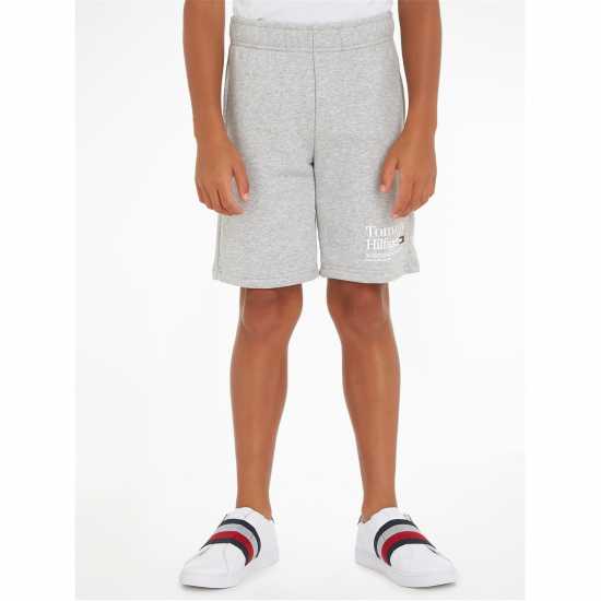 Tommy Hilfiger Момчешки Къси Гащи Timeless Shorts Junior Boys Светло сиво Kids