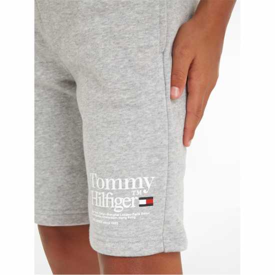 Tommy Hilfiger Момчешки Къси Гащи Timeless Shorts Junior Boys Светло сиво Kids