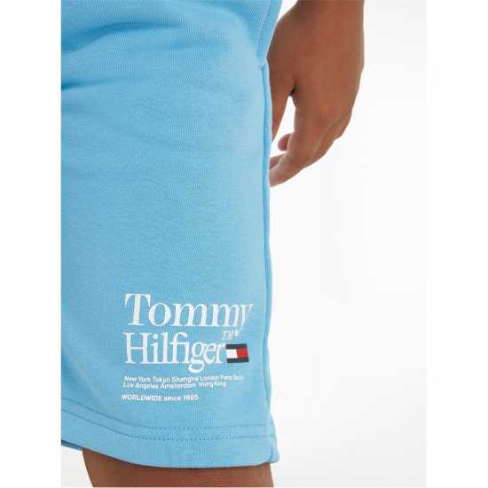 Tommy Hilfiger Момчешки Къси Гащи Timeless Shorts Junior Boys Небесна паруса Kids