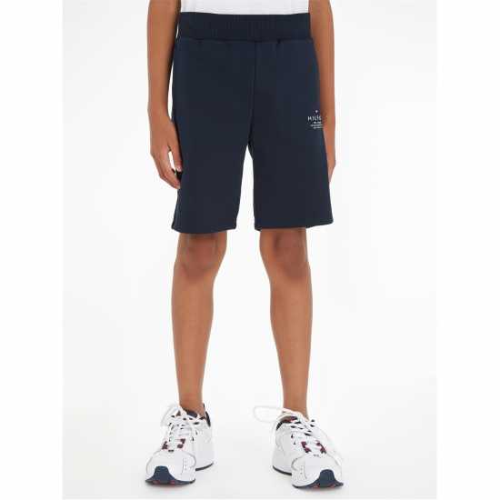 Tommy Hilfiger Детски Шорти Logo Sweatshorts Junior  Kids