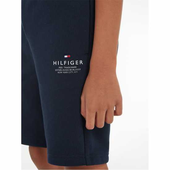 Tommy Hilfiger Детски Шорти Logo Sweatshorts Junior  Kids