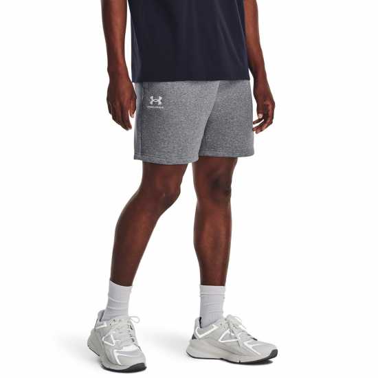 Under Armour Essential Fleece Shorts Сиво 