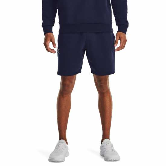 Under Armour Essential Fleece Shorts Синьо 