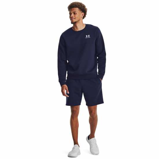 Under Armour Essential Fleece Shorts Синьо 