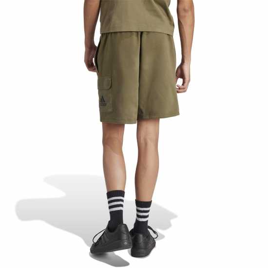 Adidas Mens Utility Fleece Short Олива Мъжки къси панталони