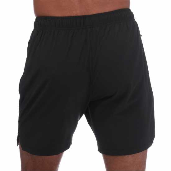 Мъжки Къси Панталони За Фитнес Castore Woven Training Shorts Gym Short Mens Черно Мъжко облекло за едри хора