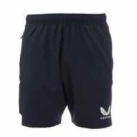 Мъжки Къси Панталони За Фитнес Castore Woven Training Shorts Gym Short Mens Морска синьо Мъжки къси панталони