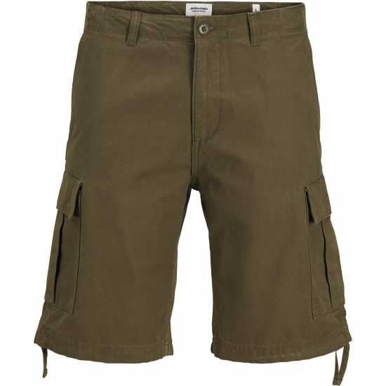 Jack And Jones Cole Barkley Cargo Shorts Олива Нощ Мъжки къси панталони