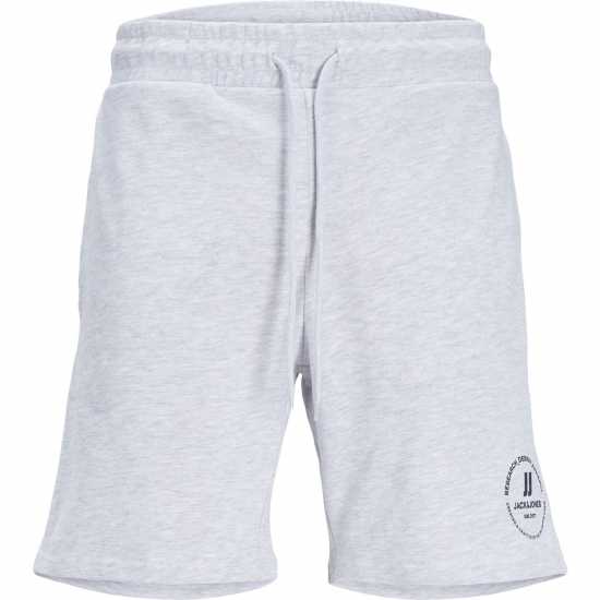 Jack And Jones Swift Sweat Shorts Бяло Меланж Мъжки къси панталони