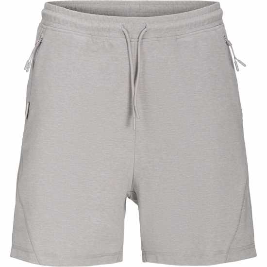 Jack And Jones Cloud Sweat Shorts Светло сива меланж Мъжко облекло за едри хора