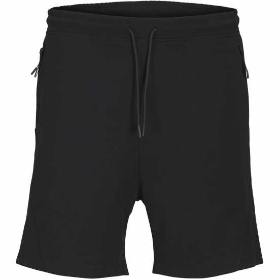 Jack And Jones Cloud Sweat Shorts Черно Мъжко облекло за едри хора