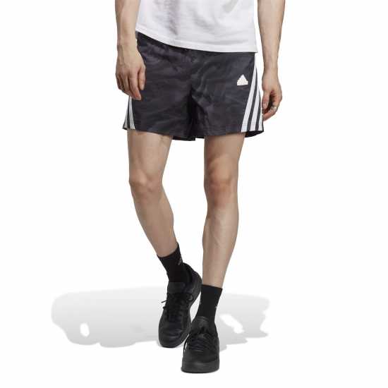 Adidas Десенирани Шорти Future Icons Allover Print Shorts Mens Gym Short  Мъжко облекло за едри хора