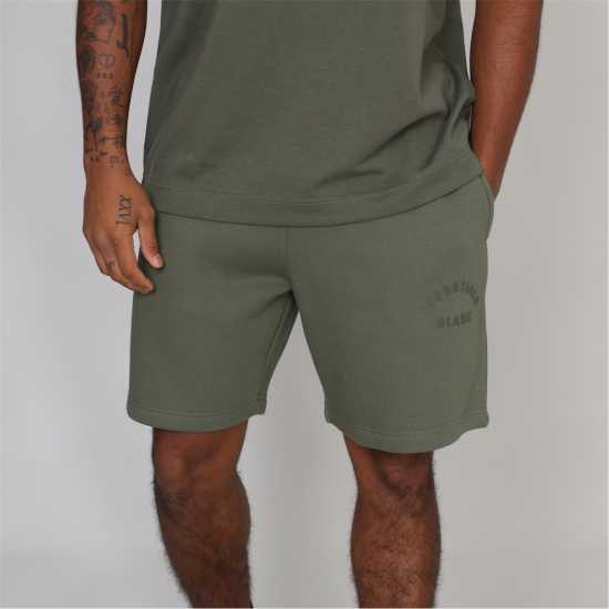 Десенирани Шорти Blank Essentials Arch Hd Print Short Khaki 