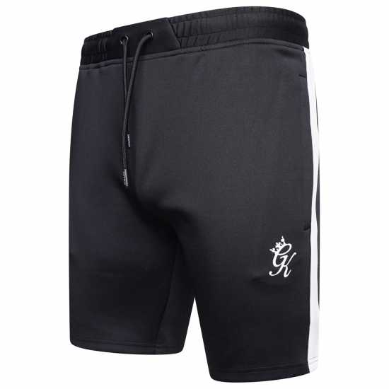 Gym King Core Plus Poly Short Черно Мъжко облекло за едри хора