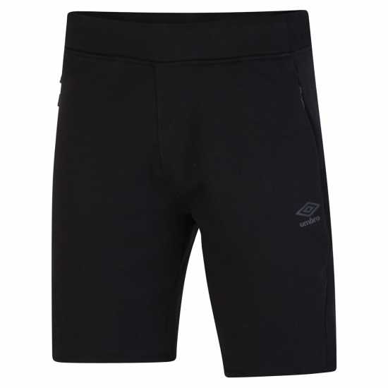 Umbro Pro Flc Short Sn99 Черно Мъжко облекло за едри хора