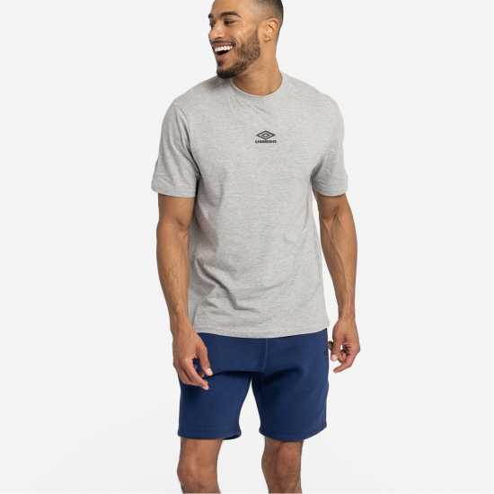 Umbro Pro Flc Short Sn99 TW Нави Мъжко облекло за едри хора