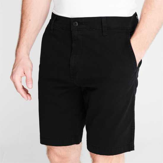 Levis Къси Панталони Tapered Chino Shorts Минерален черен Мъжки къси панталони