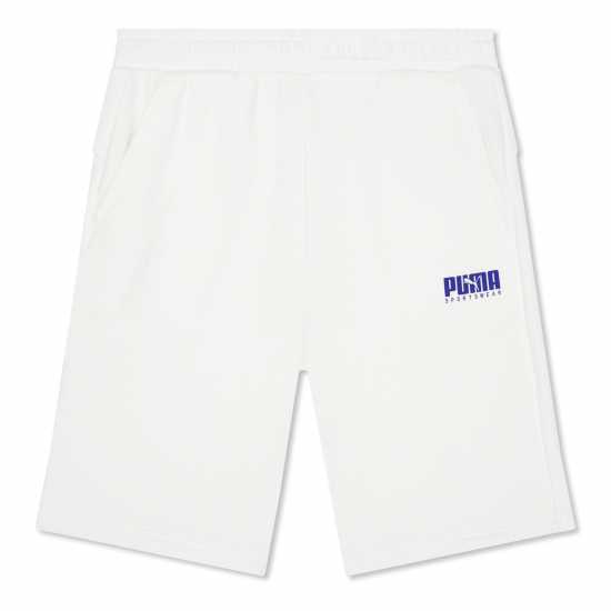 Puma Key Graphic Sweat Short B Tr Jogger Unisex Kids Пума Бяло 