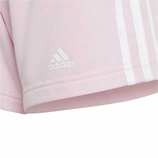 Sale Adidas Fleece Short Junior Girls Розово/Бяло 