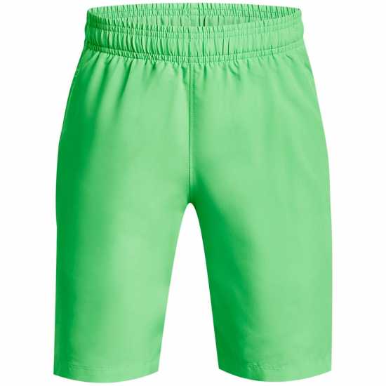 Under Armour Момчешки Къси Гащи Woven Graphic Shorts Junior Boys Зелено Детски къси панталони