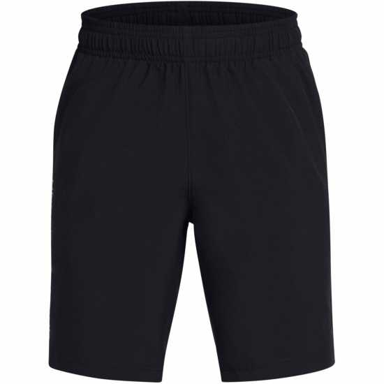 Under Armour Момчешки Къси Гащи Woven Graphic Shorts Junior Boys Черно Детски къси панталони