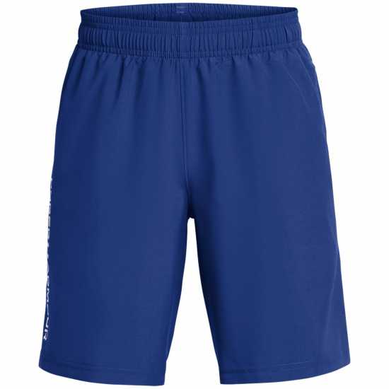 Under Armour Момчешки Къси Гащи Woven Graphic Shorts Junior Boys Техническо синьо Детски къси панталони