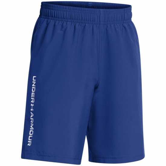 Under Armour Момчешки Къси Гащи Woven Graphic Shorts Junior Boys Техническо синьо Детски къси панталони