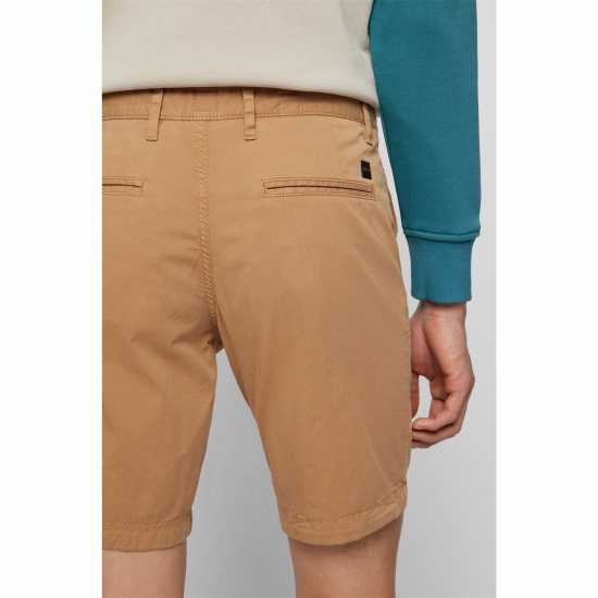 Hugo Boss Къси Панталони Boss Schino Slim Chino Shorts Средно бежово 260 Mens