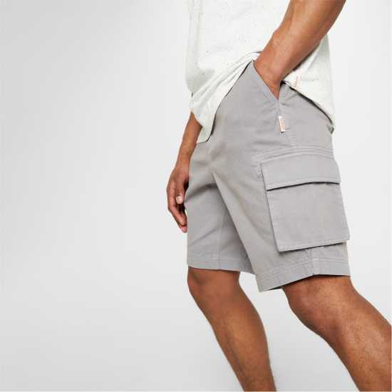 Soulcal Cal Utility Shorts Dark Grey Мъжко облекло за едри хора