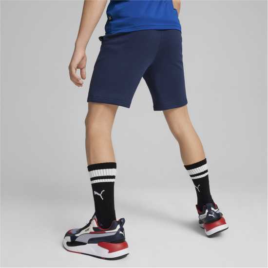 Puma Момчешки Къси Гащи Essential Sweat Shorts Junior Boys Морска синьо 