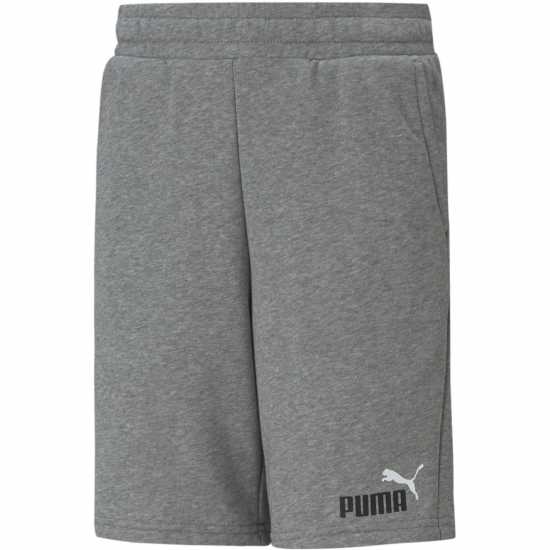 Puma Момчешки Къси Гащи Essential Sweat Shorts Junior Boys Мед Грийт 